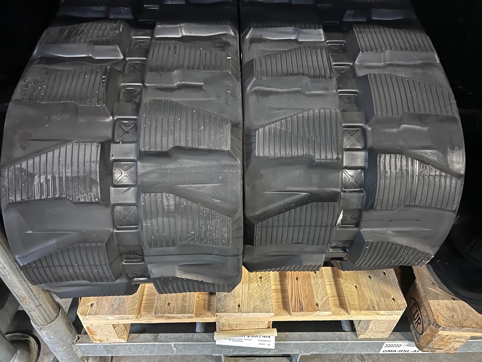 400X72,5X74N GUMA - Premium Gummikette, Reifen, Pistole, Waffe